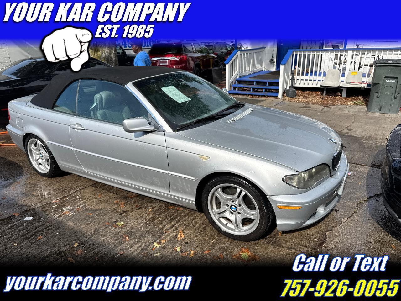 2006 BMW 3 Series 330Ci 2dr Convertible