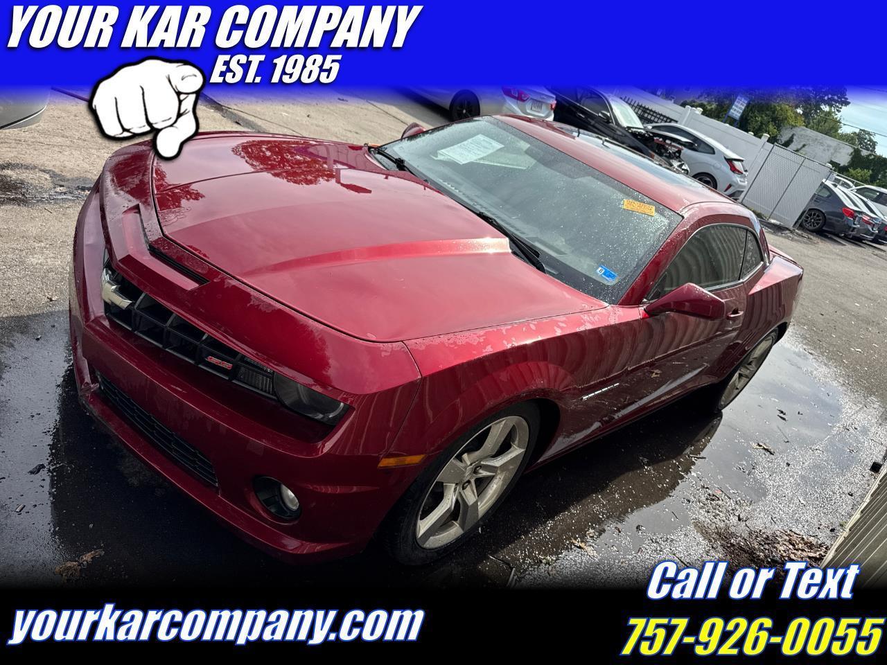 2011 Chevrolet Camaro 2dr Cpe 2SS