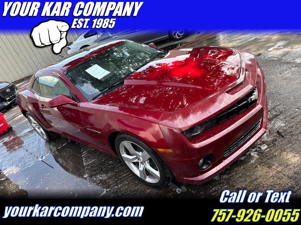 2011 Chevrolet Camaro 2dr Cpe 2SS