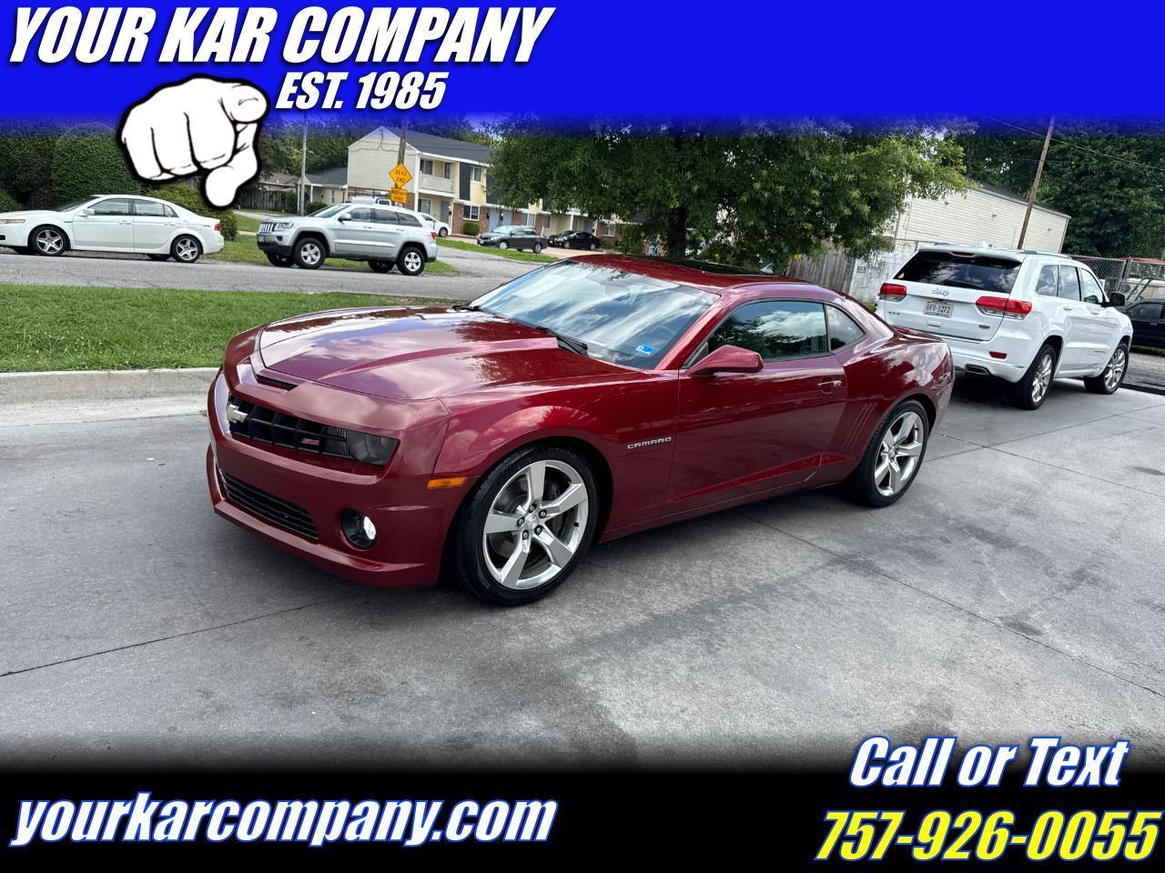 2011 Chevrolet Camaro 2dr Cpe 2SS