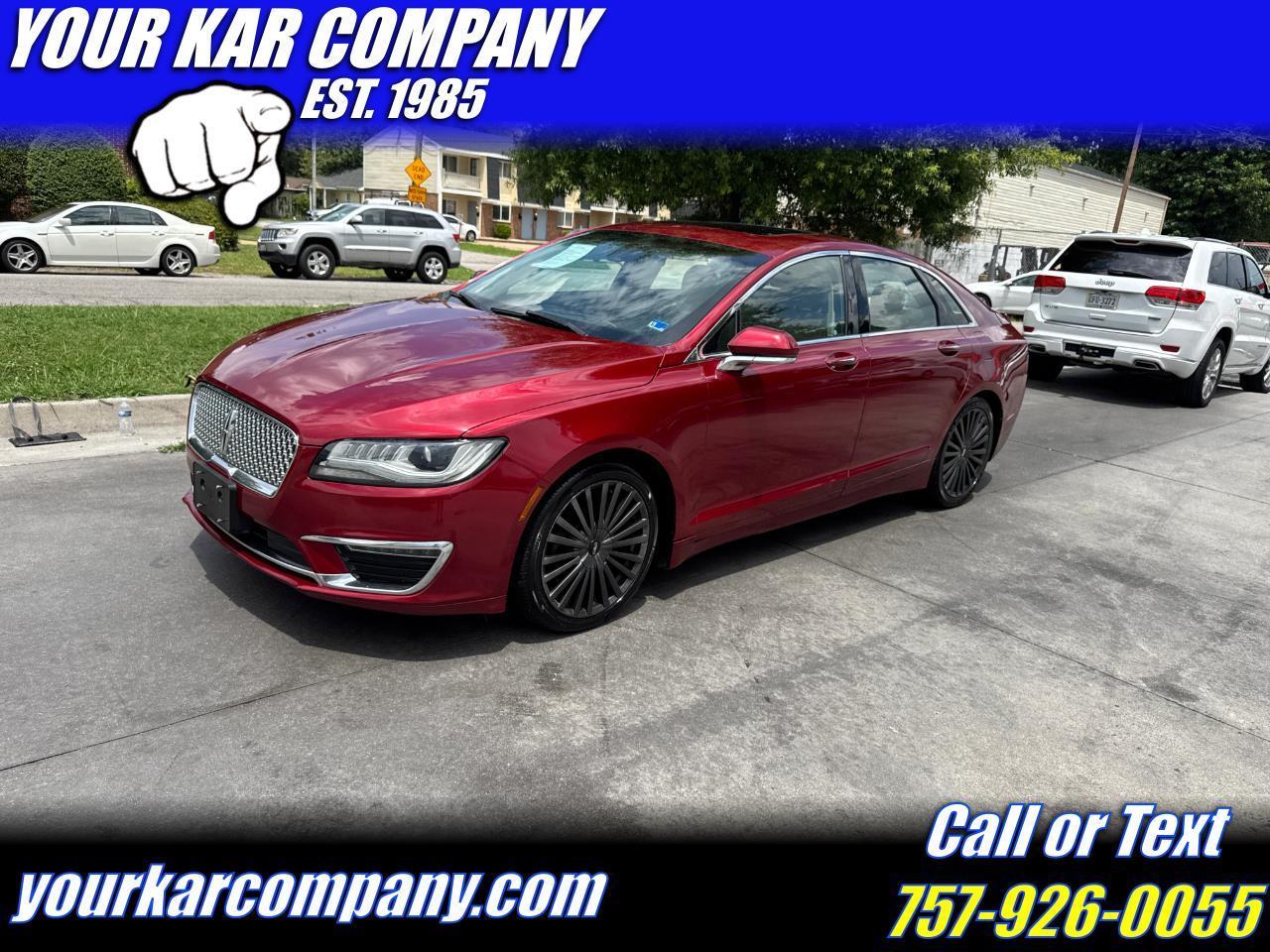 Lincoln MKZ Reserve AWD 2017