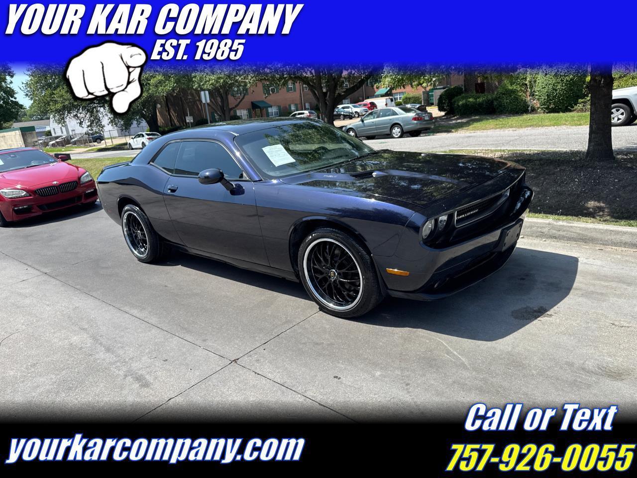 Dodge Challenger 2dr Cpe R/T 2012