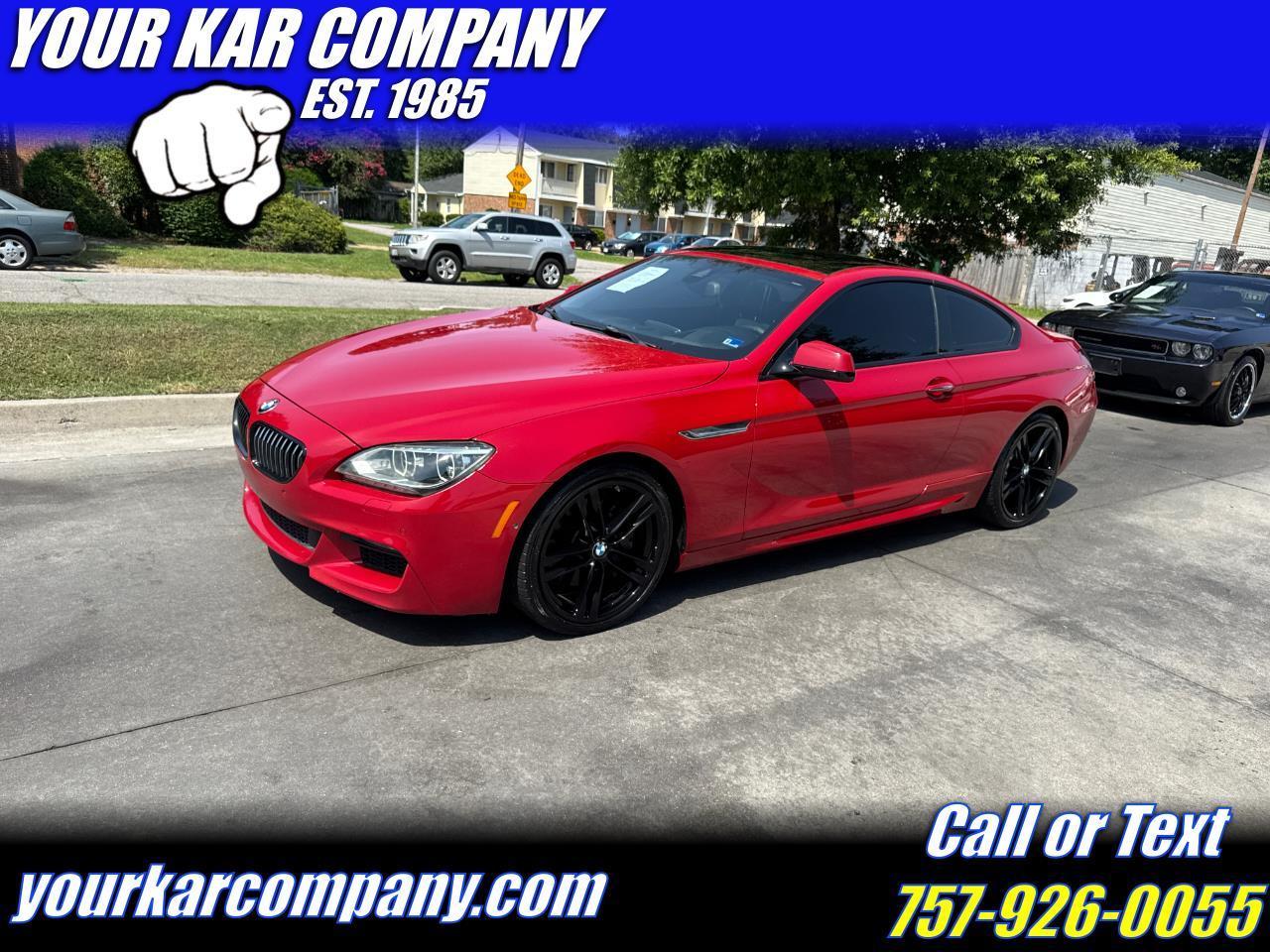 BMW 6 Series 2dr Cpe 650i 2013