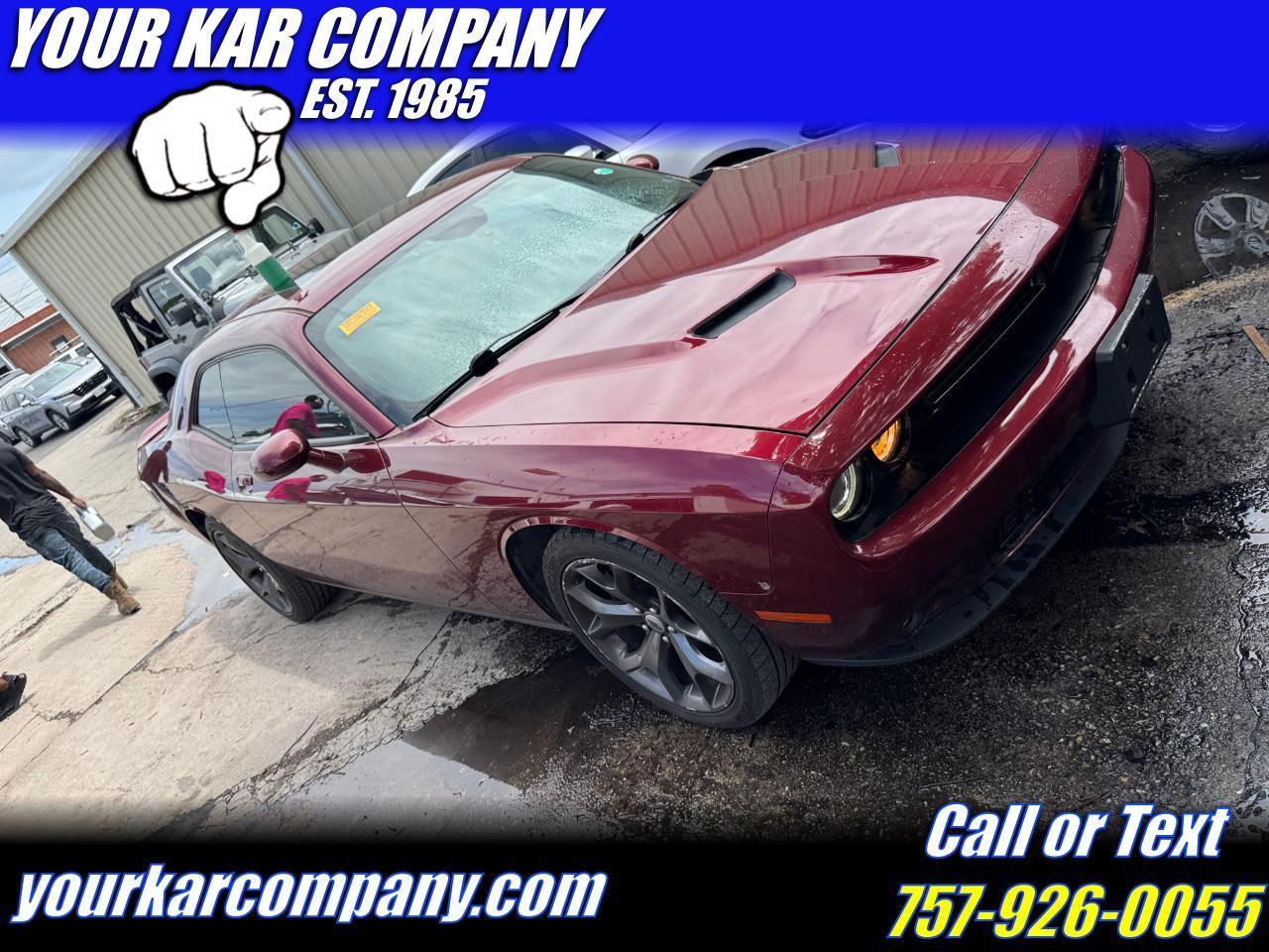 2018 Dodge Challenger SXT Plus RWD