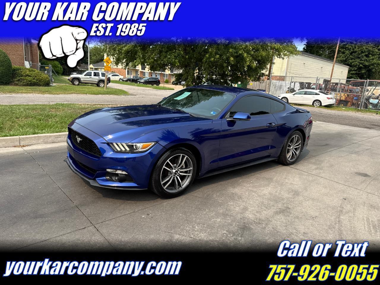 Ford Mustang 2dr Fastback EcoBoost Premium 2015