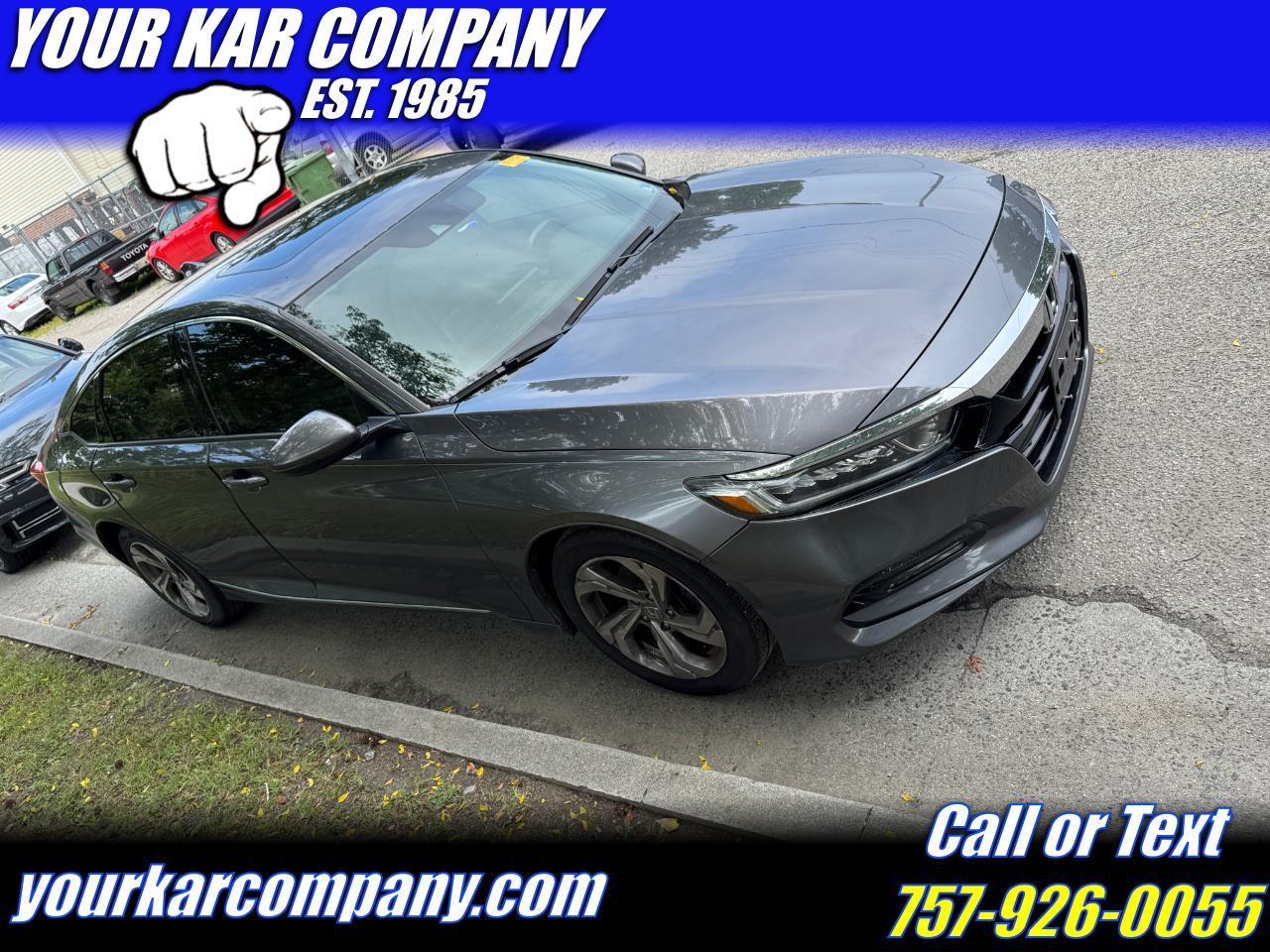 Honda Accord Sedan EX-L 1.5T CVT 2018
