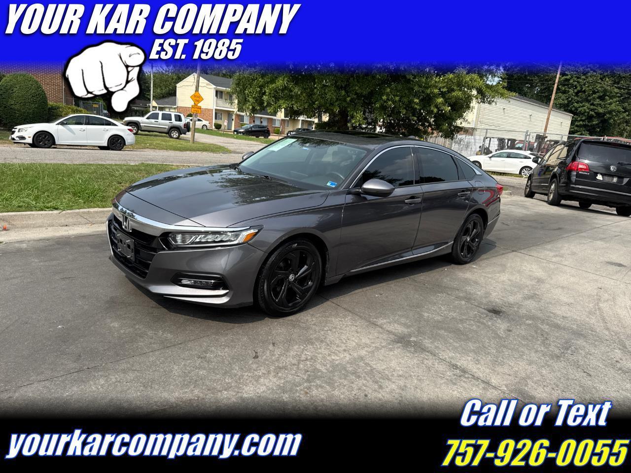Honda Accord Sedan EX-L 1.5T CVT 2018