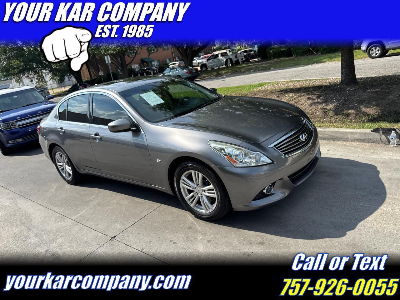 Infiniti Q40 4dr Sdn AWD 2015