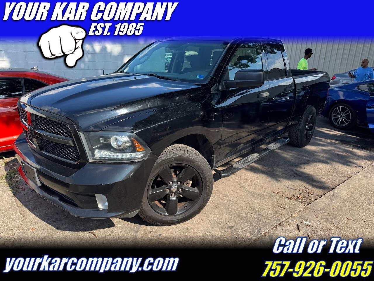 RAM 1500 4WD Quad Cab 140.5" Express 2014