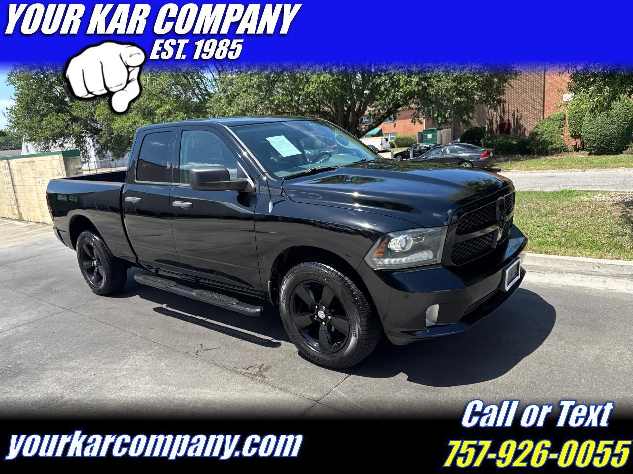 RAM 1500 4WD Quad Cab 140.5" Express 2014