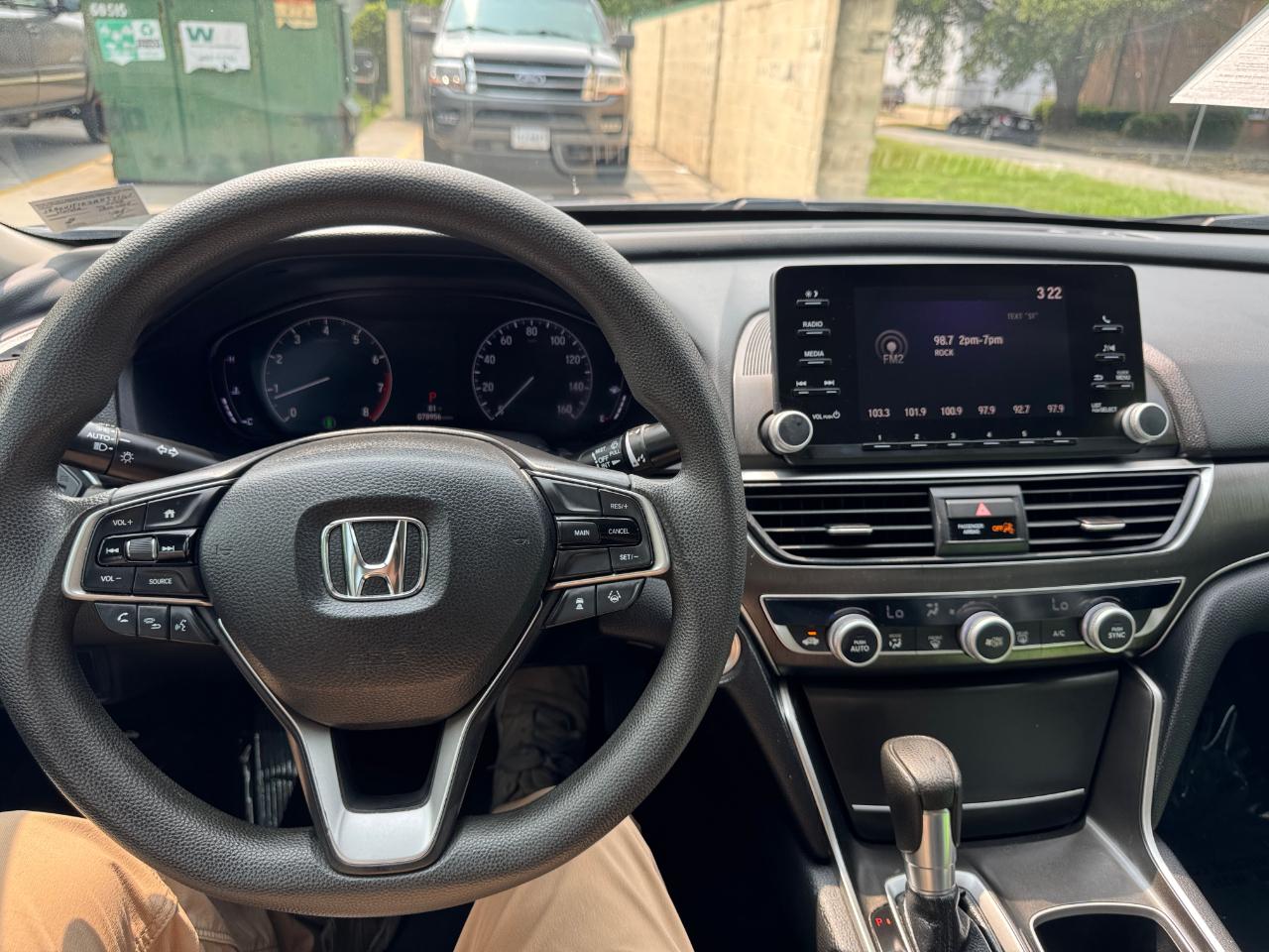 Honda Accord Sedan LX 1.5T CVT 2018