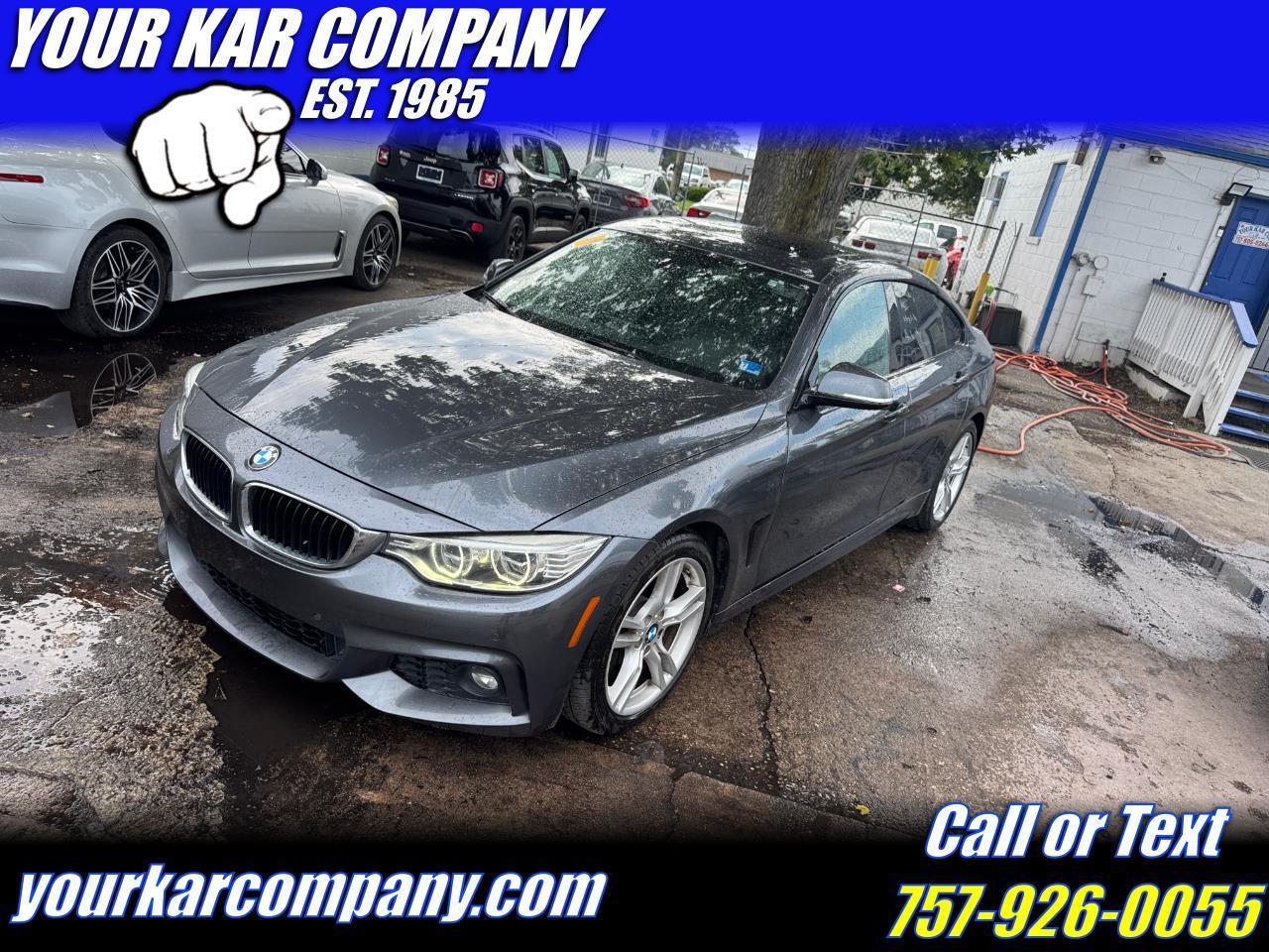 BMW 4 Series 4dr Sdn 428i RWD Gran Coupe SULEV 2016