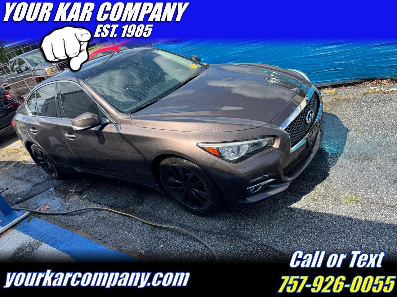 Infiniti Q50 4dr Sdn 3.0t Premium AWD 2016