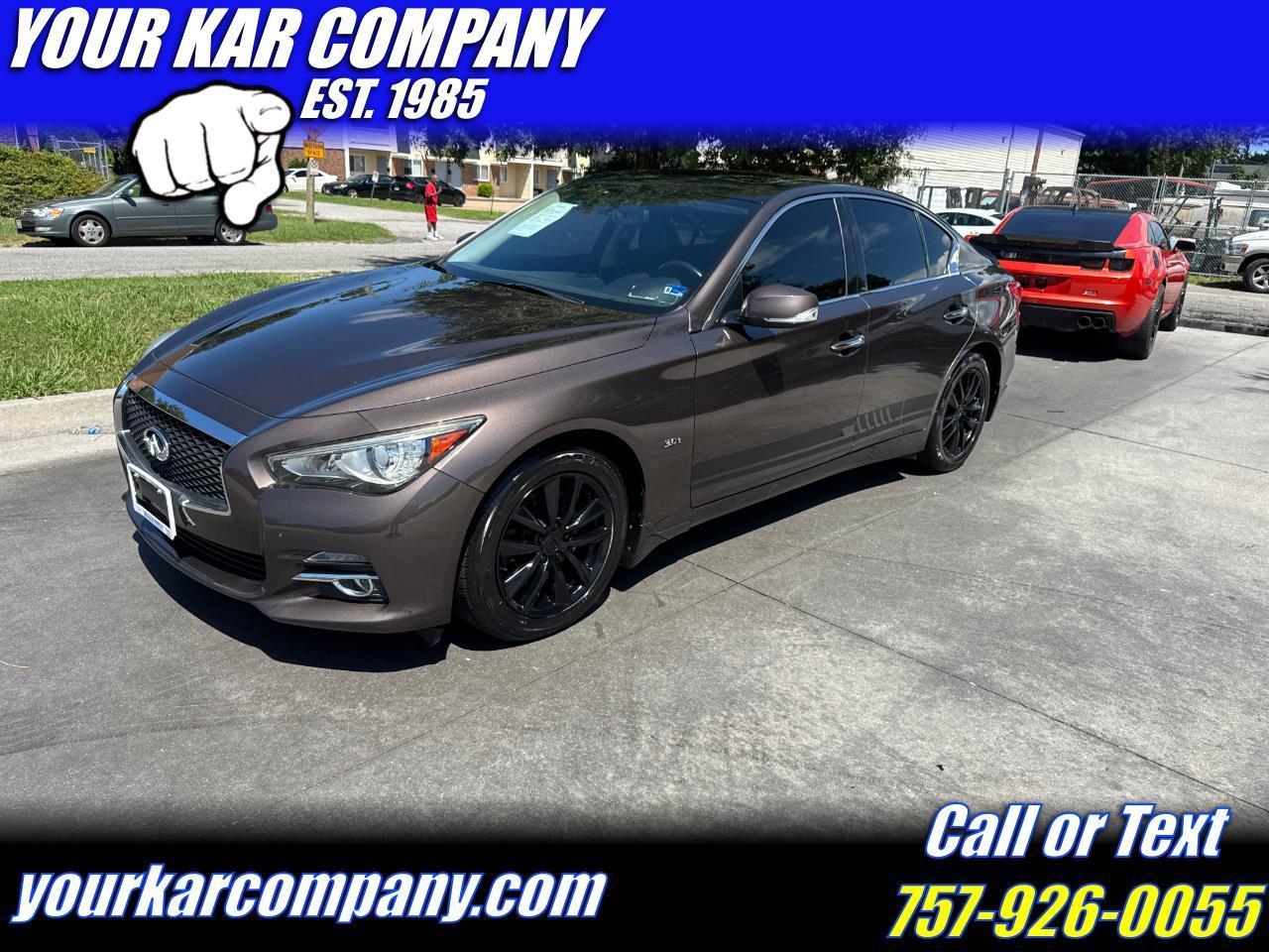 Infiniti Q50 4dr Sdn 3.0t Premium AWD 2016