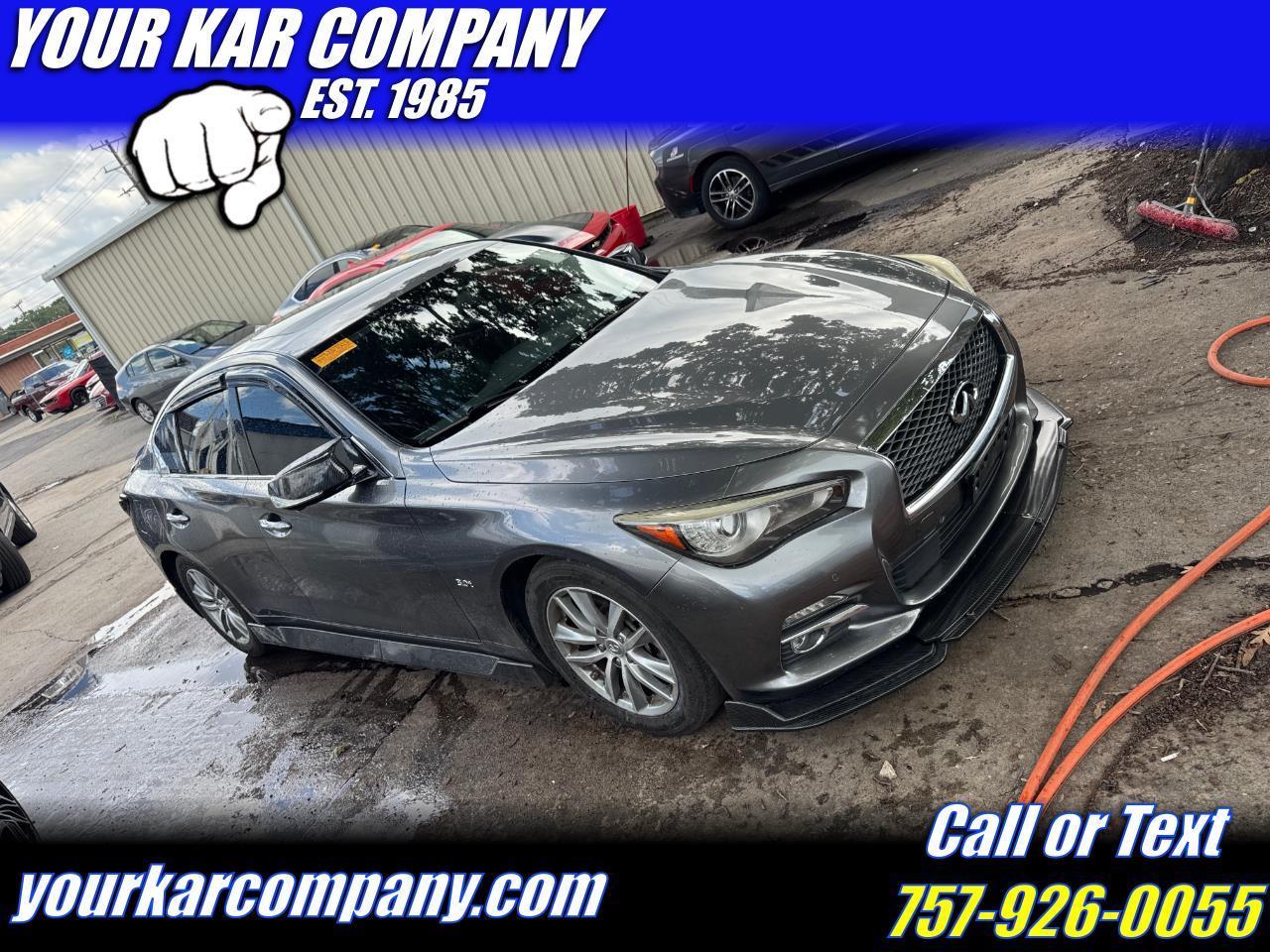 Infiniti Q50 4dr Sdn 3.0t Premium AWD 2016