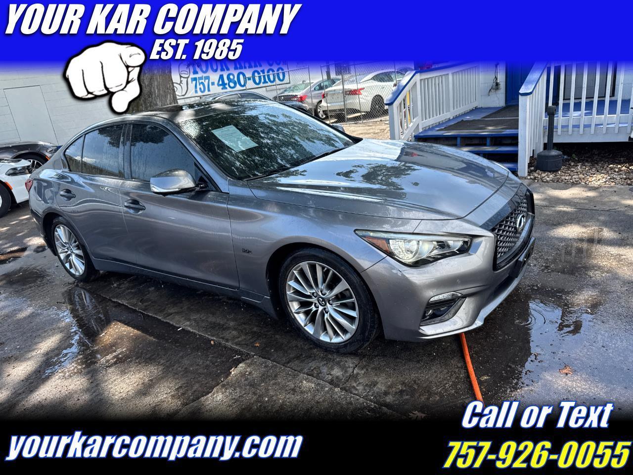 Infiniti Q50 3.0t LUXE AWD 2018