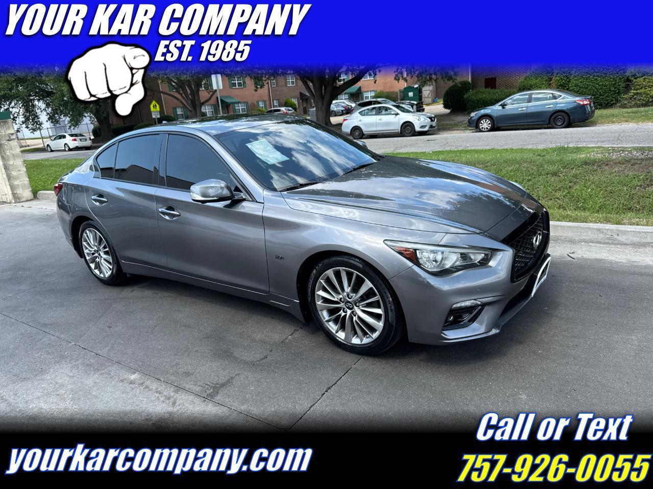 Infiniti Q50 3.0t LUXE AWD 2018