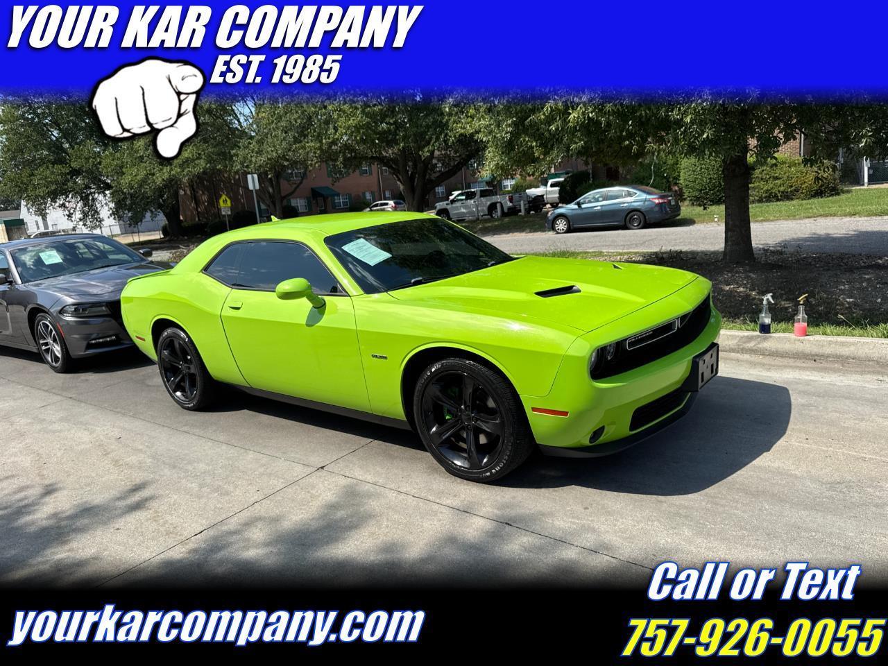 Dodge Challenger 2dr Cpe R/T 2015