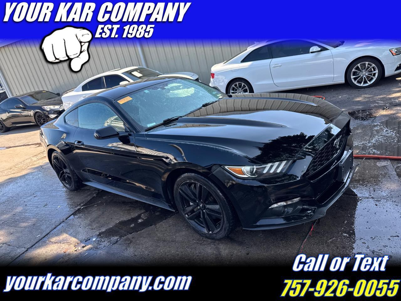 Ford Mustang 2dr Fastback EcoBoost 2015