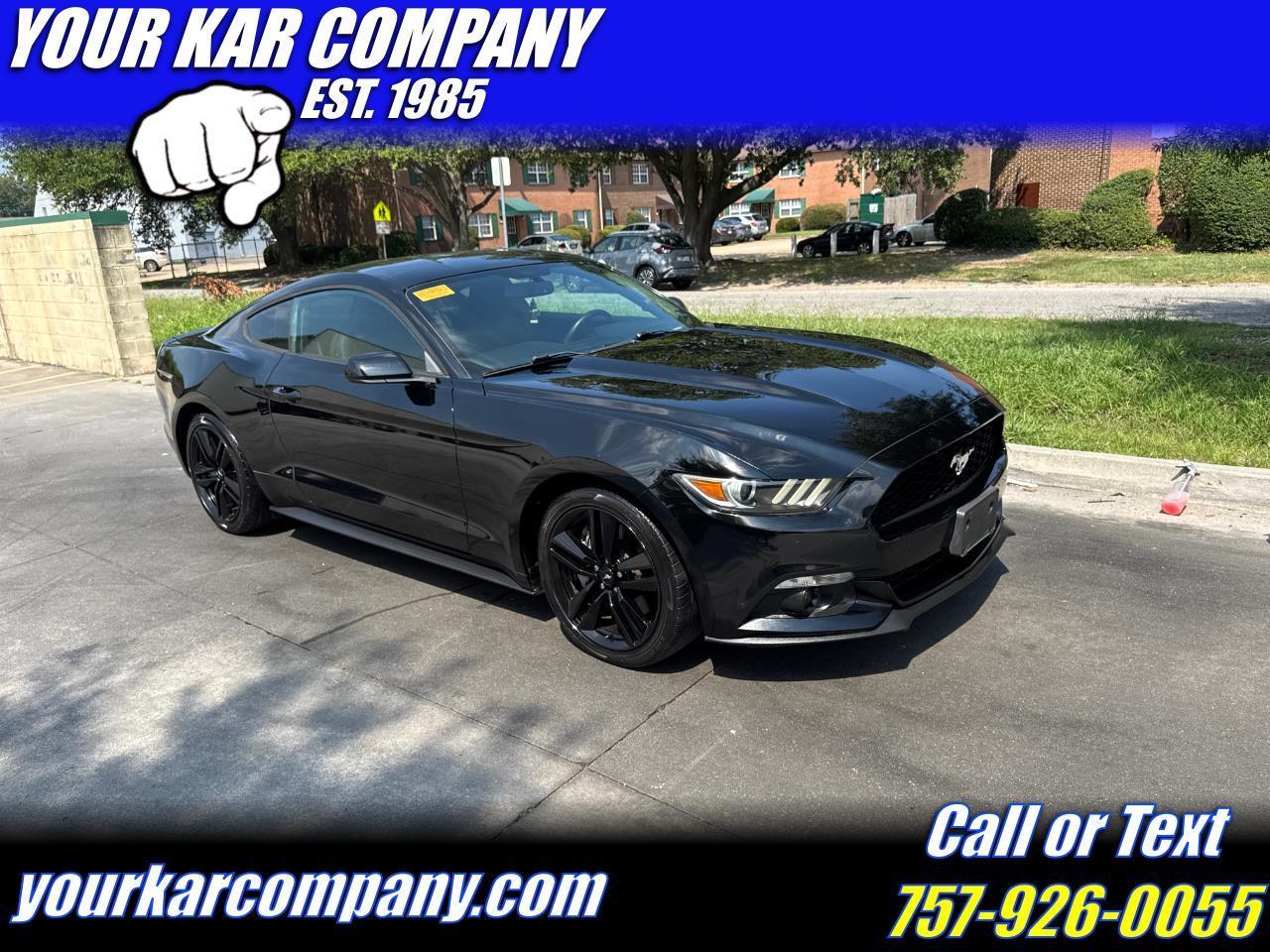Ford Mustang 2dr Fastback EcoBoost 2015