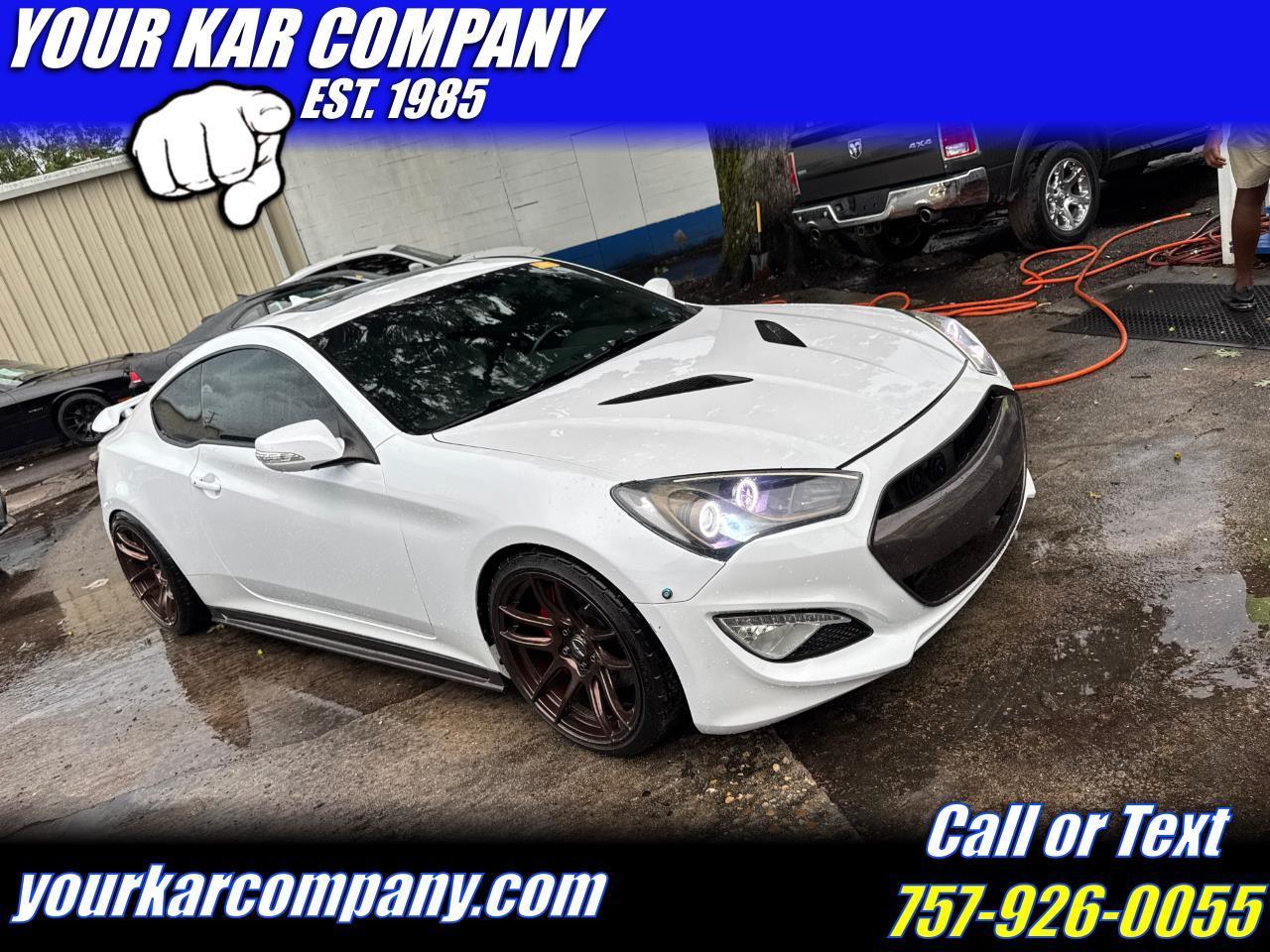 Hyundai Genesis Coupe 2dr 3.8L Auto Ultimate w/Black Seats 2016