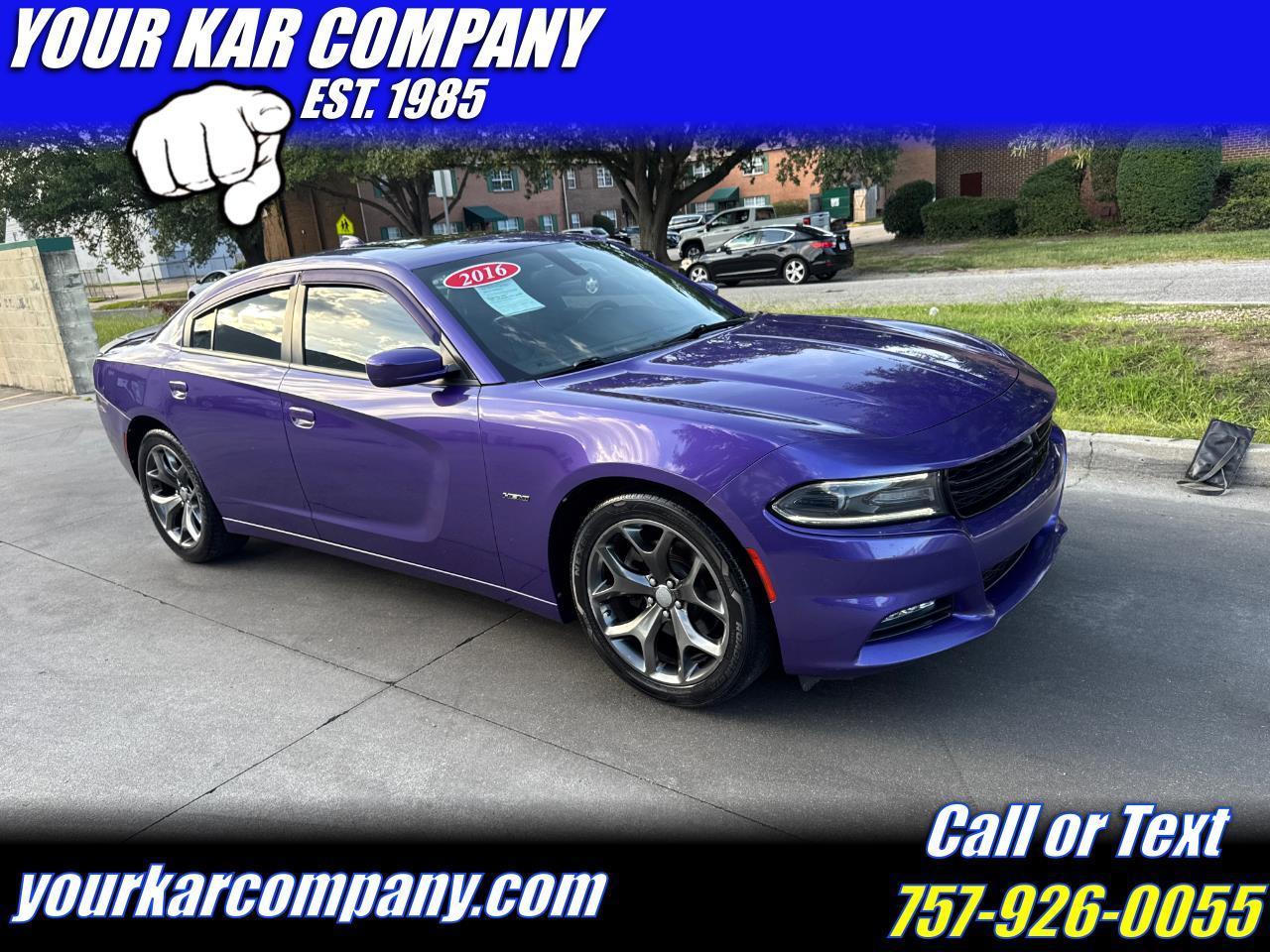 Dodge Charger 4dr Sdn R/T RWD 2016