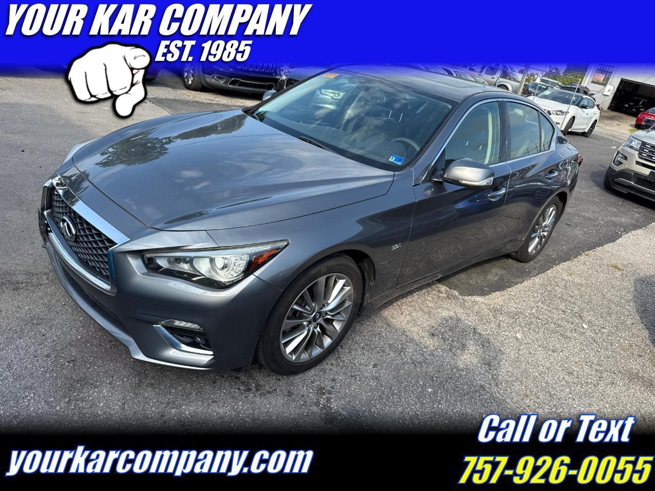 Infiniti Q50 3.0t LUXE AWD 2018