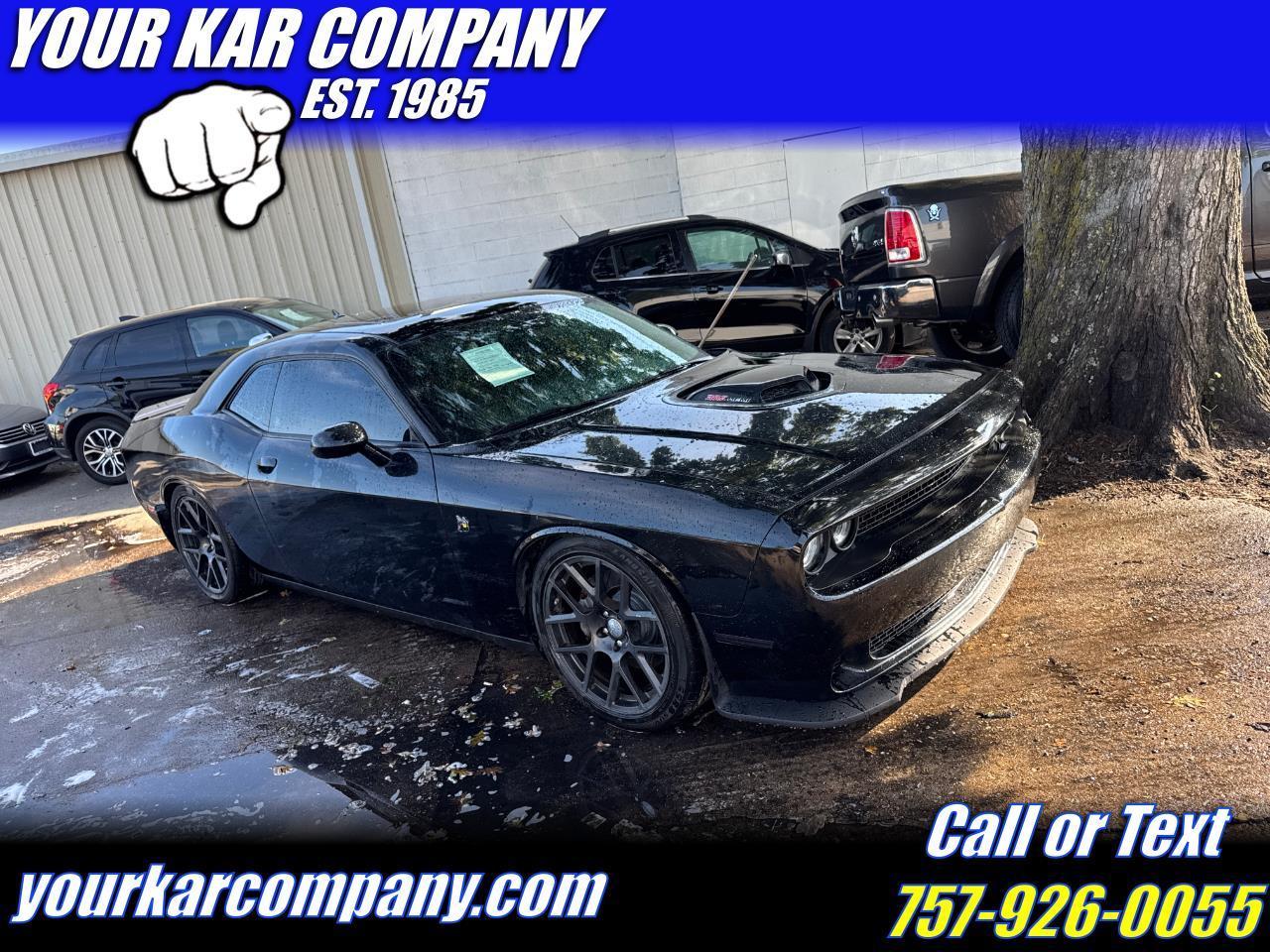 Dodge Challenger 2dr Cpe 392 Hemi Scat Pack Shaker 2016