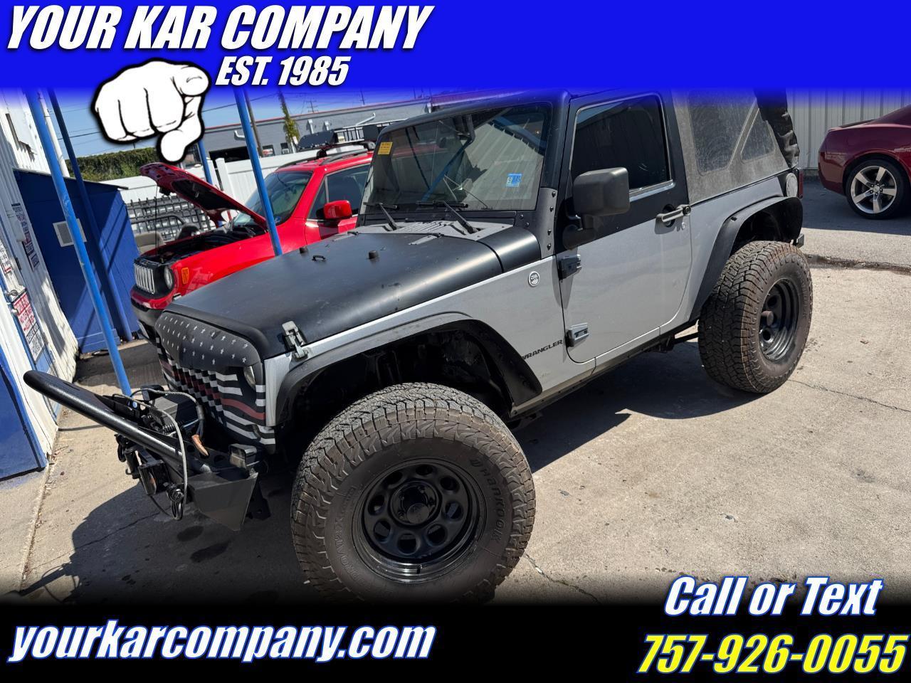 Jeep Wrangler 4WD 2dr Sport 2015