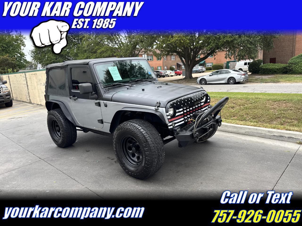 Jeep Wrangler 4WD 2dr Sport 2015