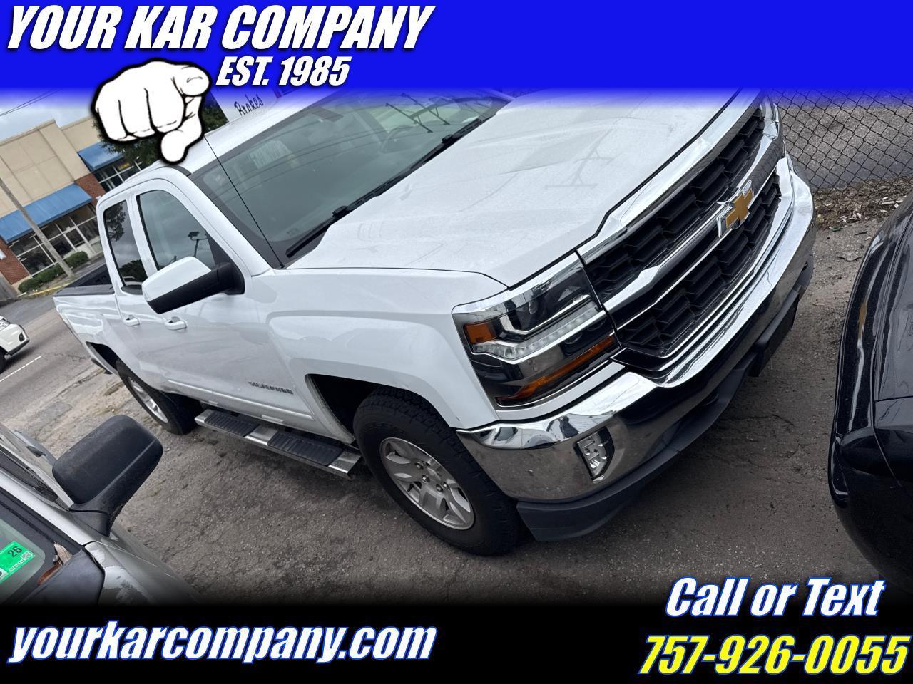 Chevrolet Silverado 1500 4WD Double Cab 143.5" LT w/1LT 2018