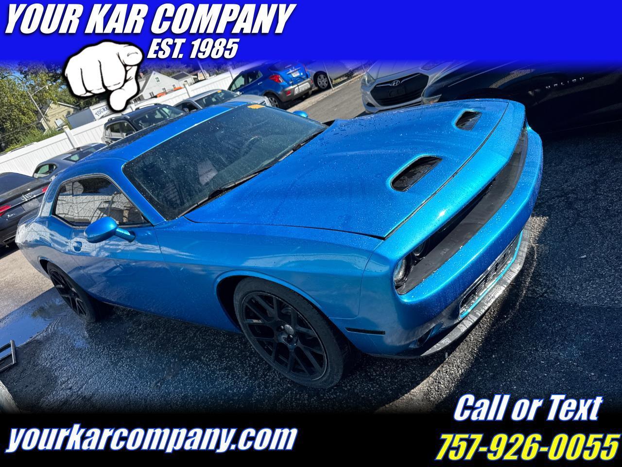 Dodge Challenger 2dr Cpe R/T Plus 2015