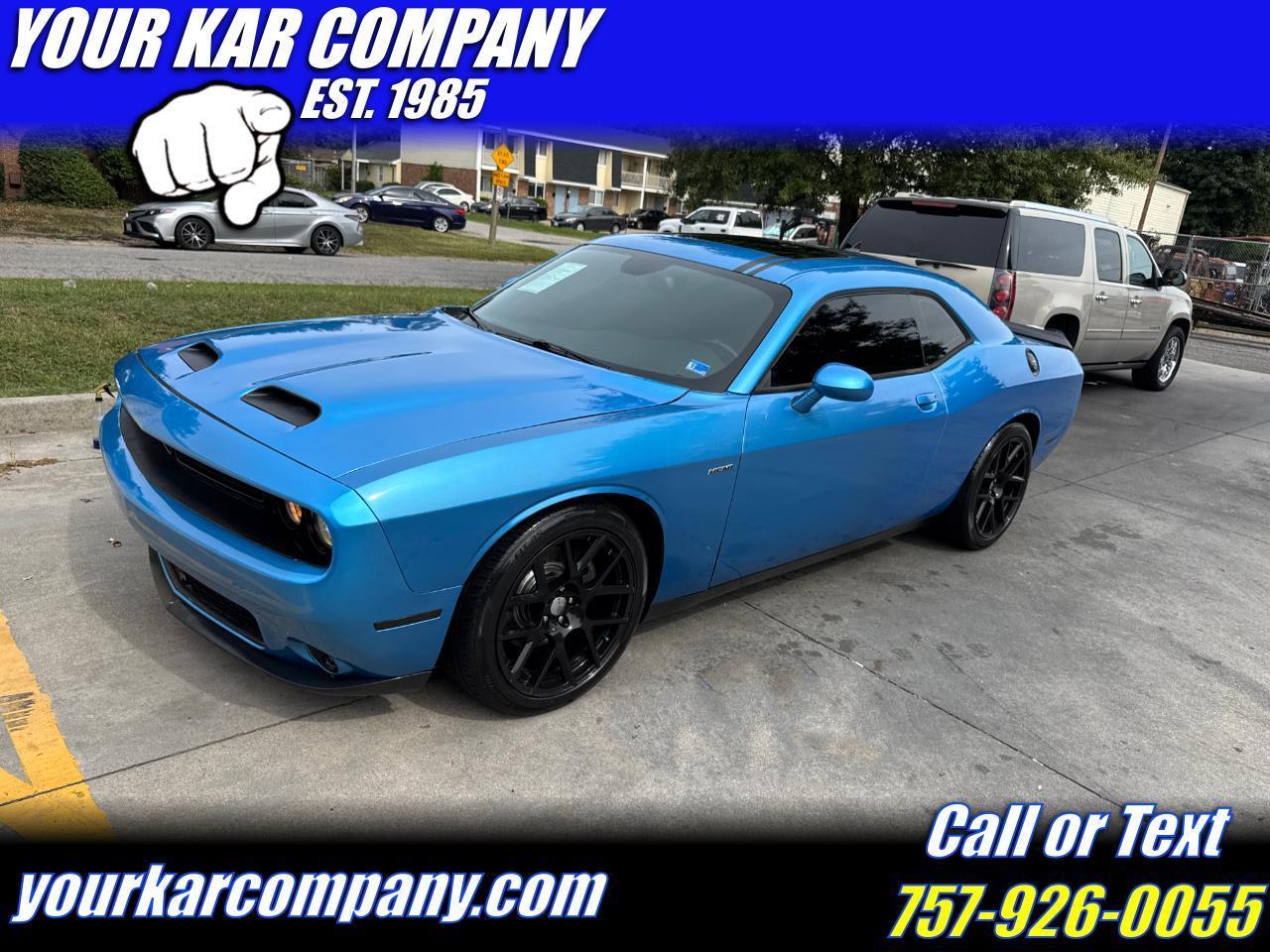 Dodge Challenger 2dr Cpe R/T Plus 2015