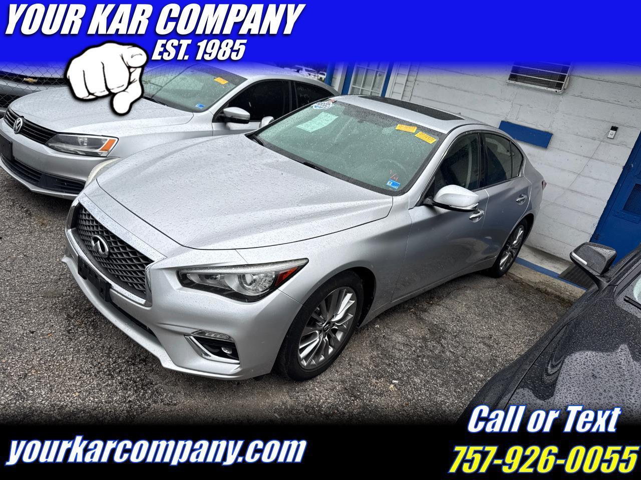 Infiniti Q50 3.0t LUXE AWD 2019