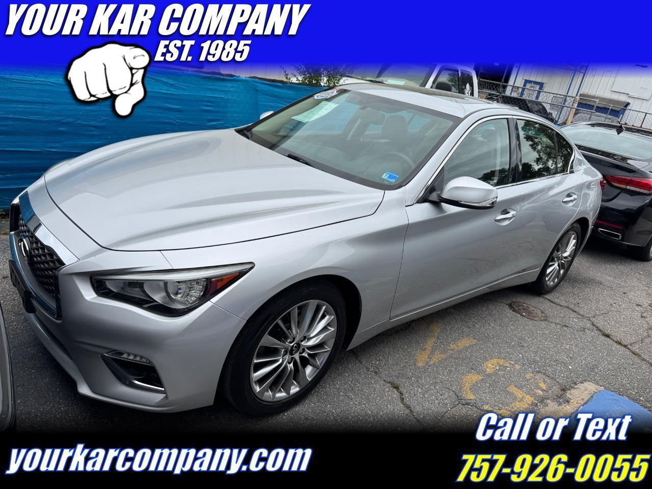 Infiniti Q50 3.0t LUXE AWD 2019