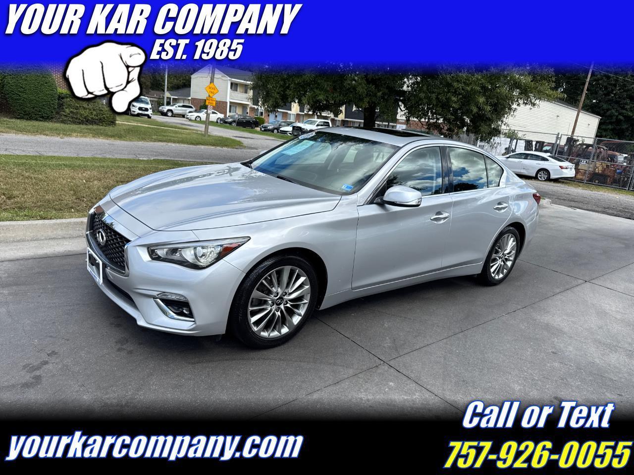 Infiniti Q50 3.0t LUXE AWD 2019