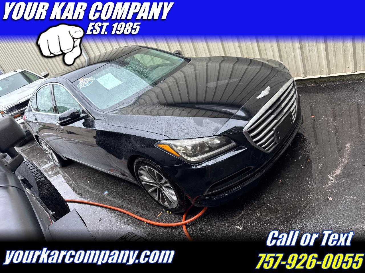 Hyundai Genesis 4dr Sdn V6 3.8L RWD 2015