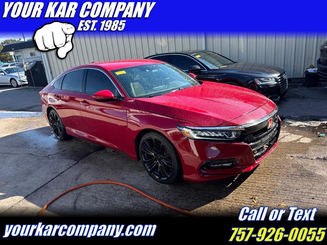 Honda Accord Sedan Sport 1.5T CVT 2019