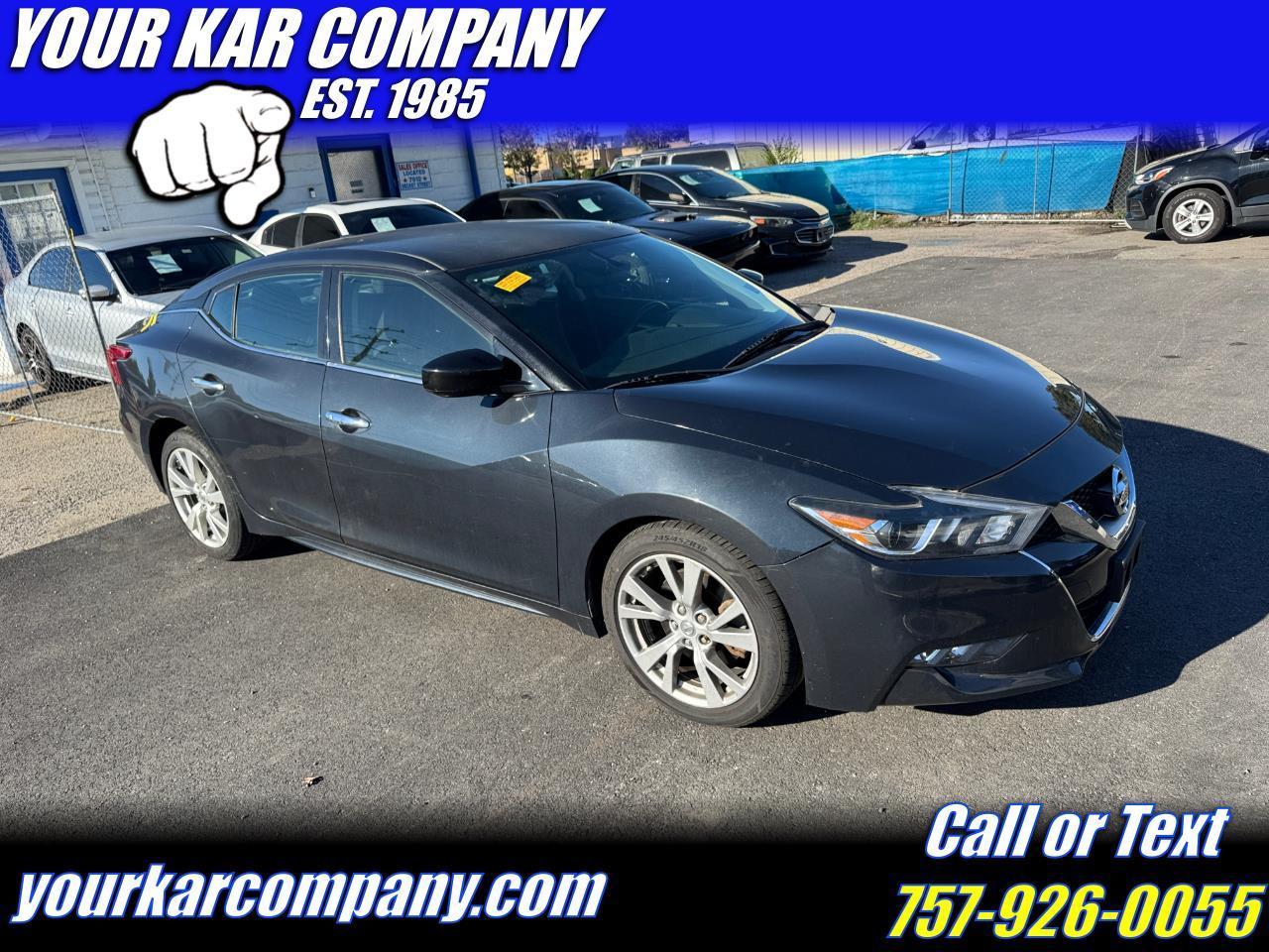 Nissan Maxima 4dr Sdn 3.5 S 2016