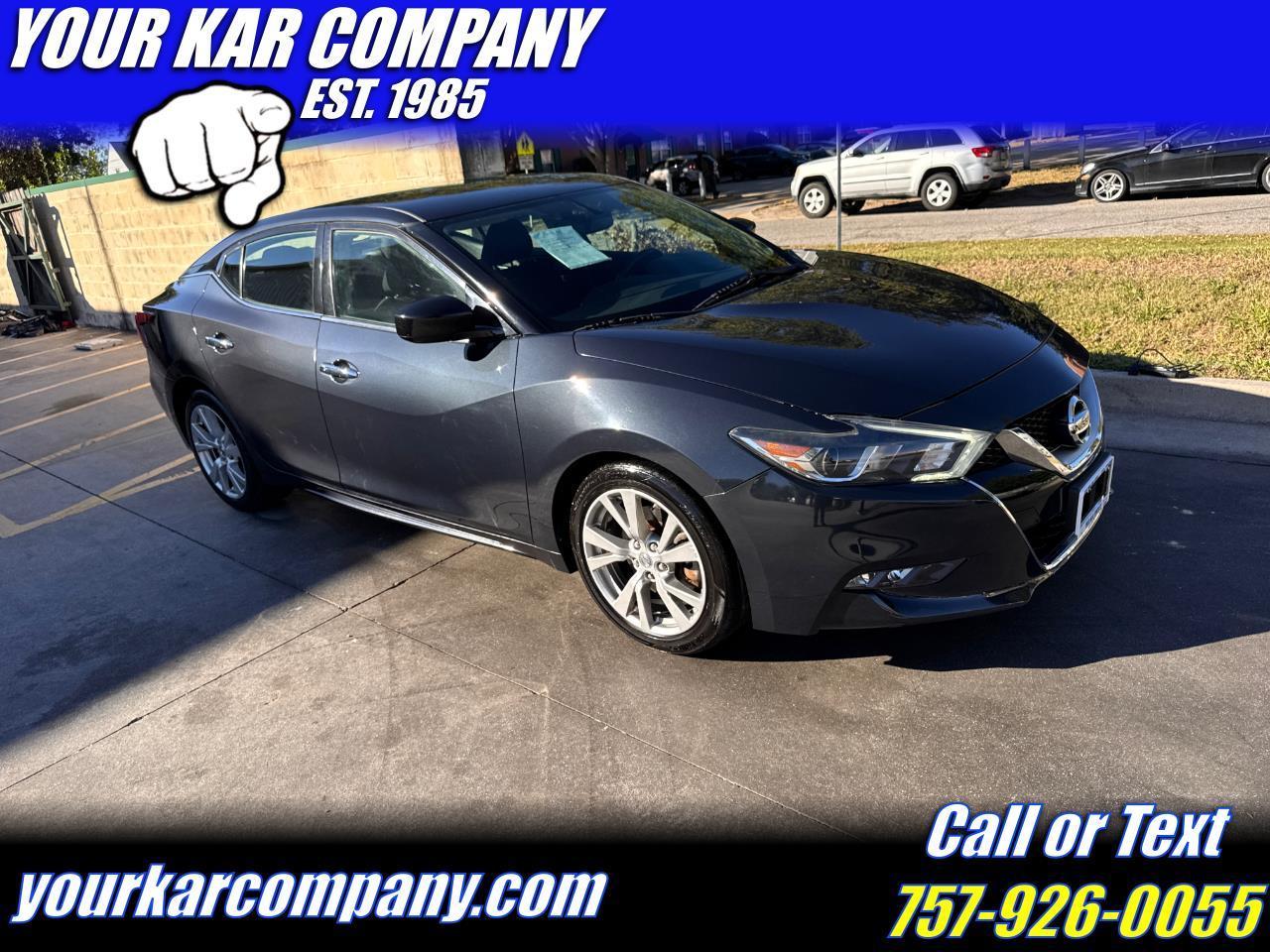 Nissan Maxima 4dr Sdn 3.5 S 2016