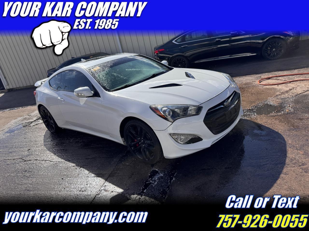 Hyundai Genesis Coupe 2dr V6 3.8L Man Ultimate 2014
