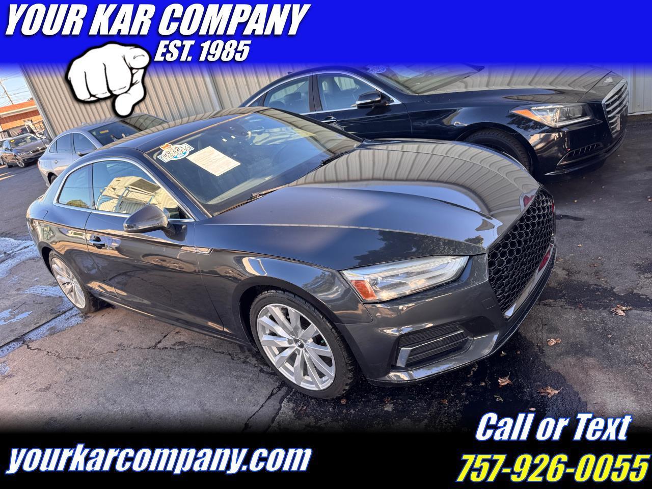 Audi A5 Coupe 2.0 TFSI Premium S tronic 2018