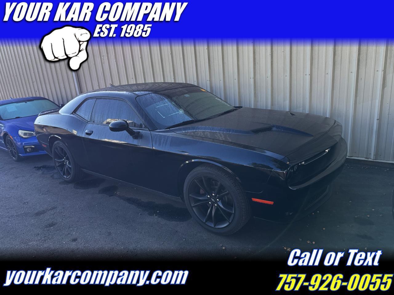 Dodge Challenger SXT Plus RWD 2018