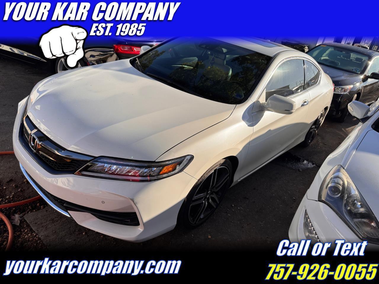 Honda Accord Coupe Touring Auto 2017