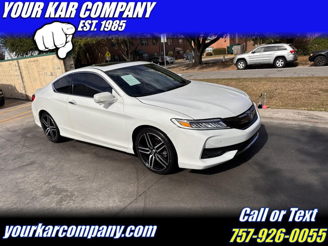 Honda Accord Coupe Touring Auto 2017