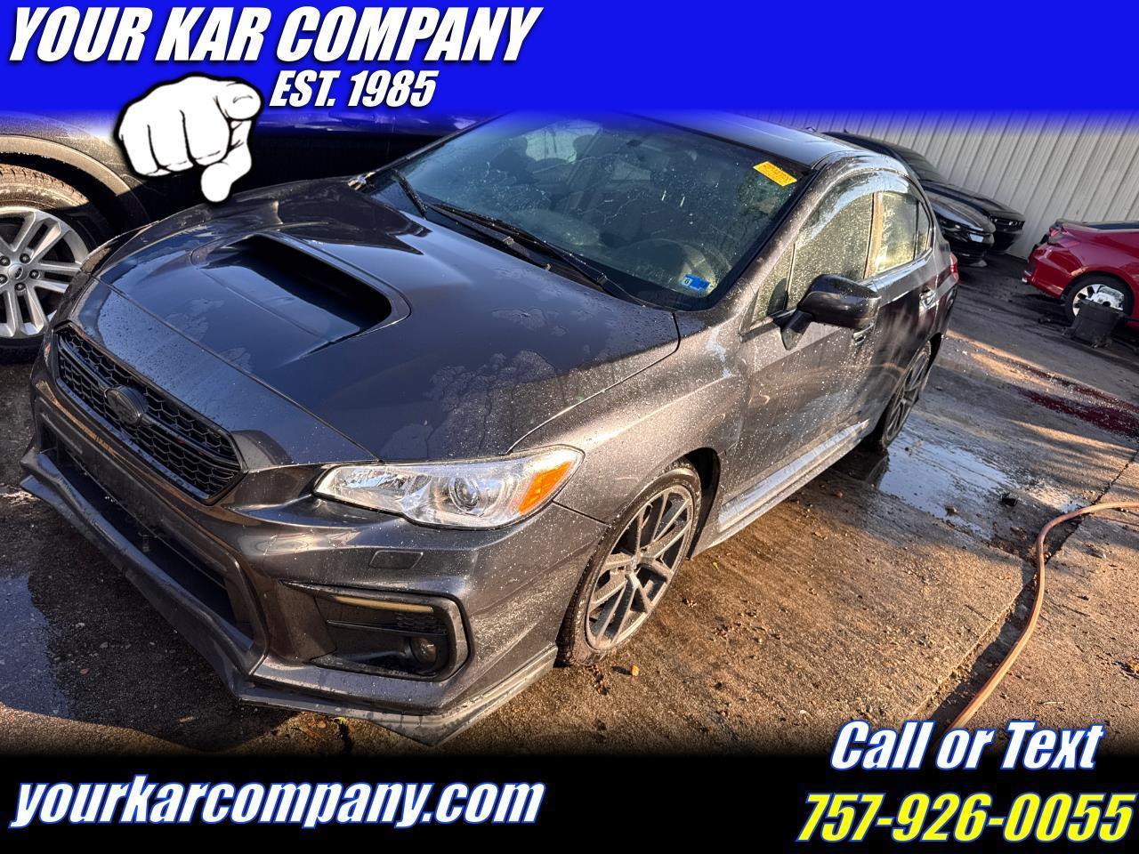 Subaru WRX Premium Manual 2019