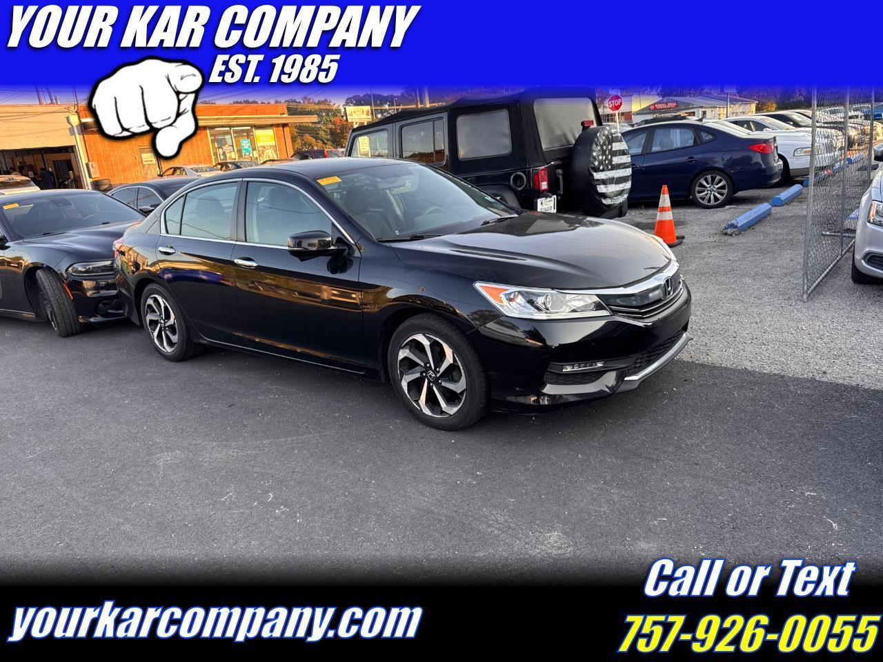 Honda Accord Sedan 4dr I4 CVT EX 2016