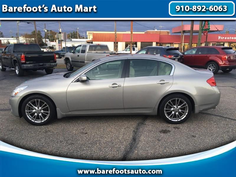 Used 2008 Infiniti G35 Base for Sale in Dunn NC 28334 Barefoot's Auto Mart
