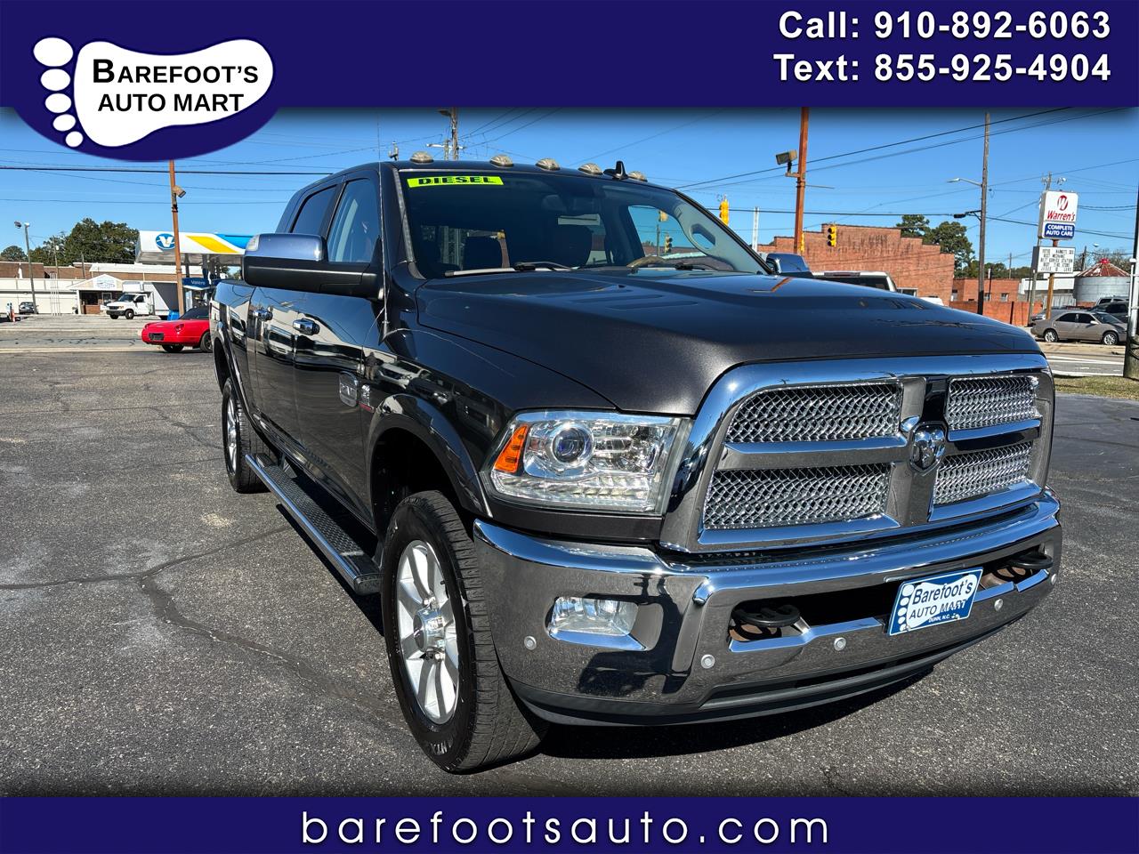 2017 RAM 2500 4WD Mega Cab 160.5" Laramie Longhorn