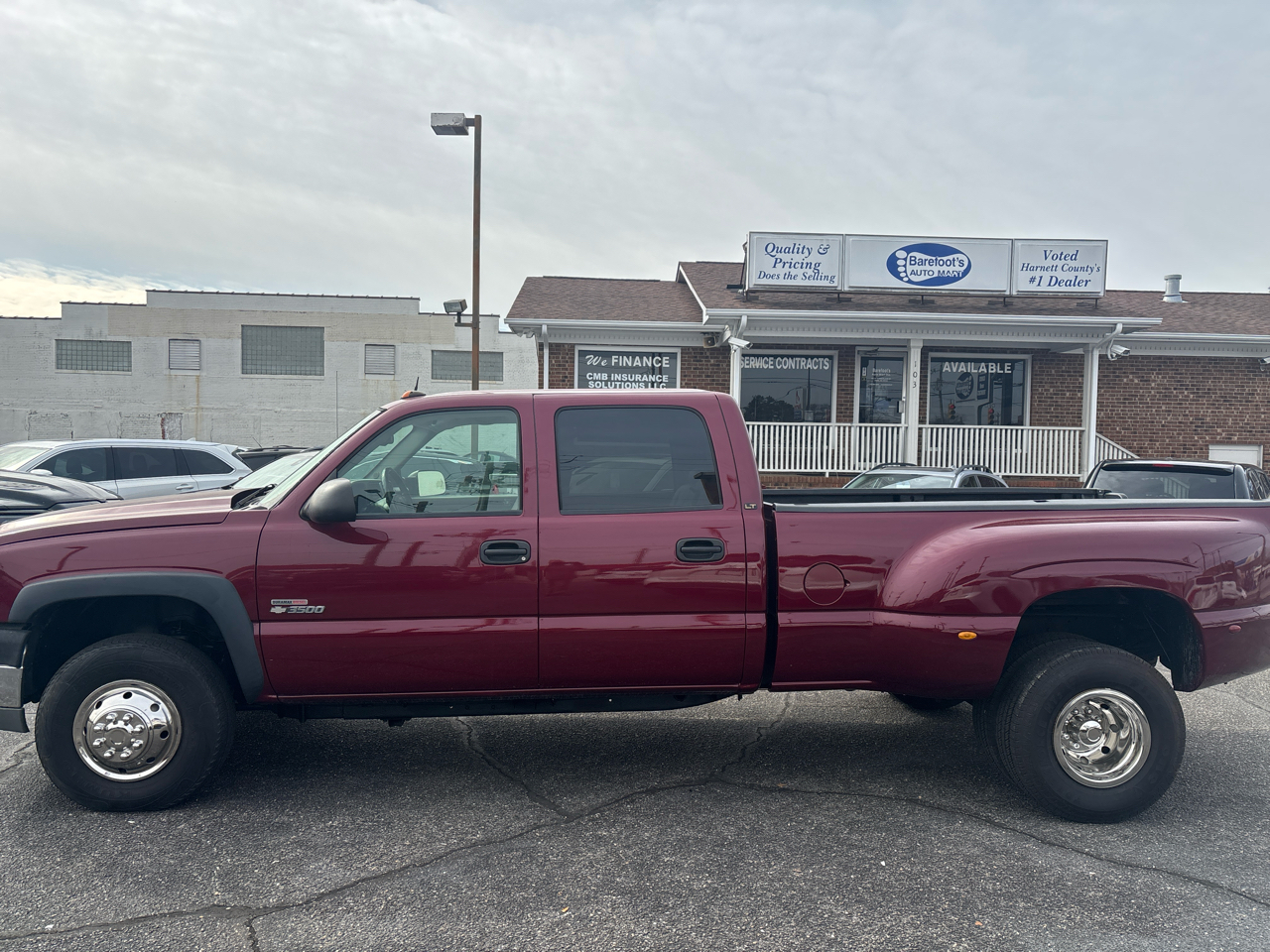 Chevrolet Silverado 3500 Crew Cab 167" WB 4WD DRW LT 2005